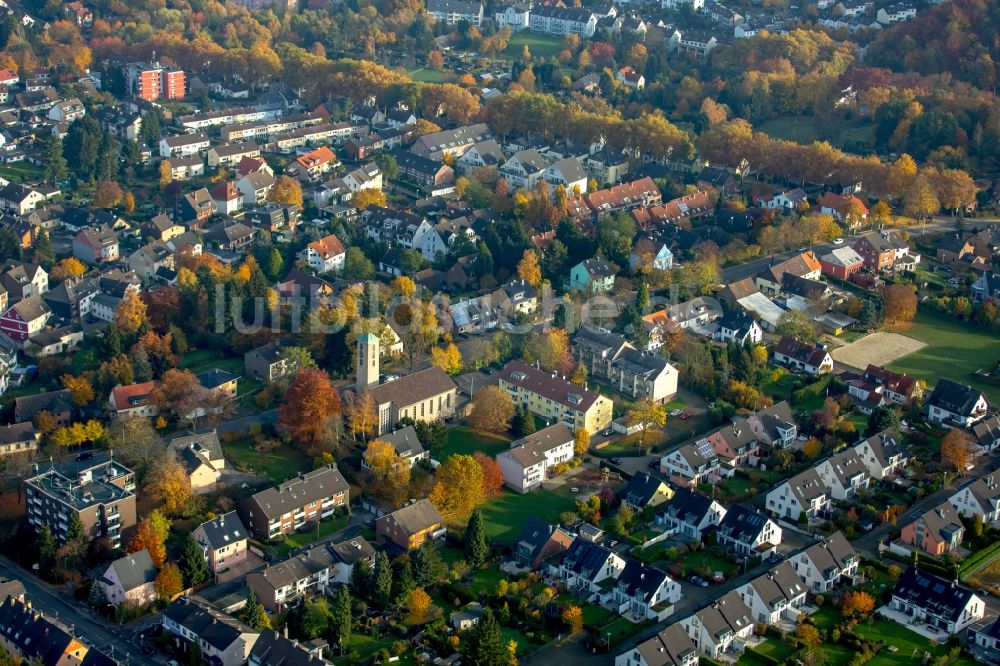 Luftbild Witten - Ortsteilansicht des Stadtteils Annen in Witten im Bundesland Nordrhein-Westfalen