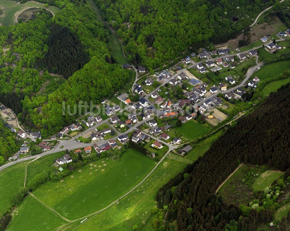 Kesseling von oben - Ortsteilansicht von Staffel in der Ortsgemeinde Kesseling im Bundesland Rheinland-Pfalz