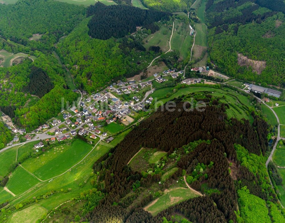 Luftaufnahme Kesseling - Ortsteilansicht von Staffel in der Ortsgemeinde Kesseling im Bundesland Rheinland-Pfalz