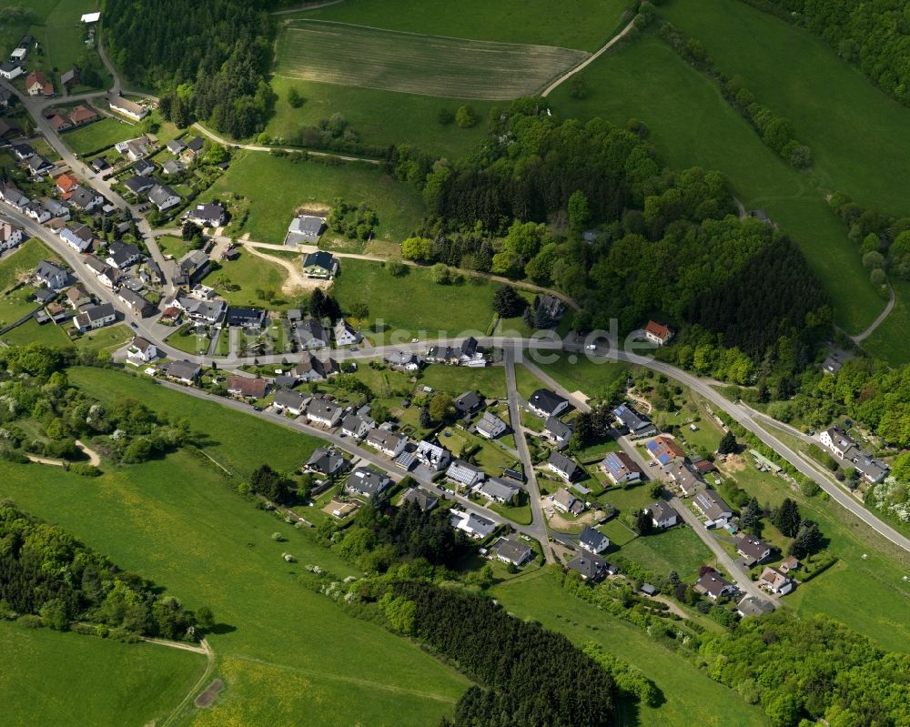 Wimbach von oben - Ortsteilansicht von Wimbach im Bundesland Rheinland-Pfalz