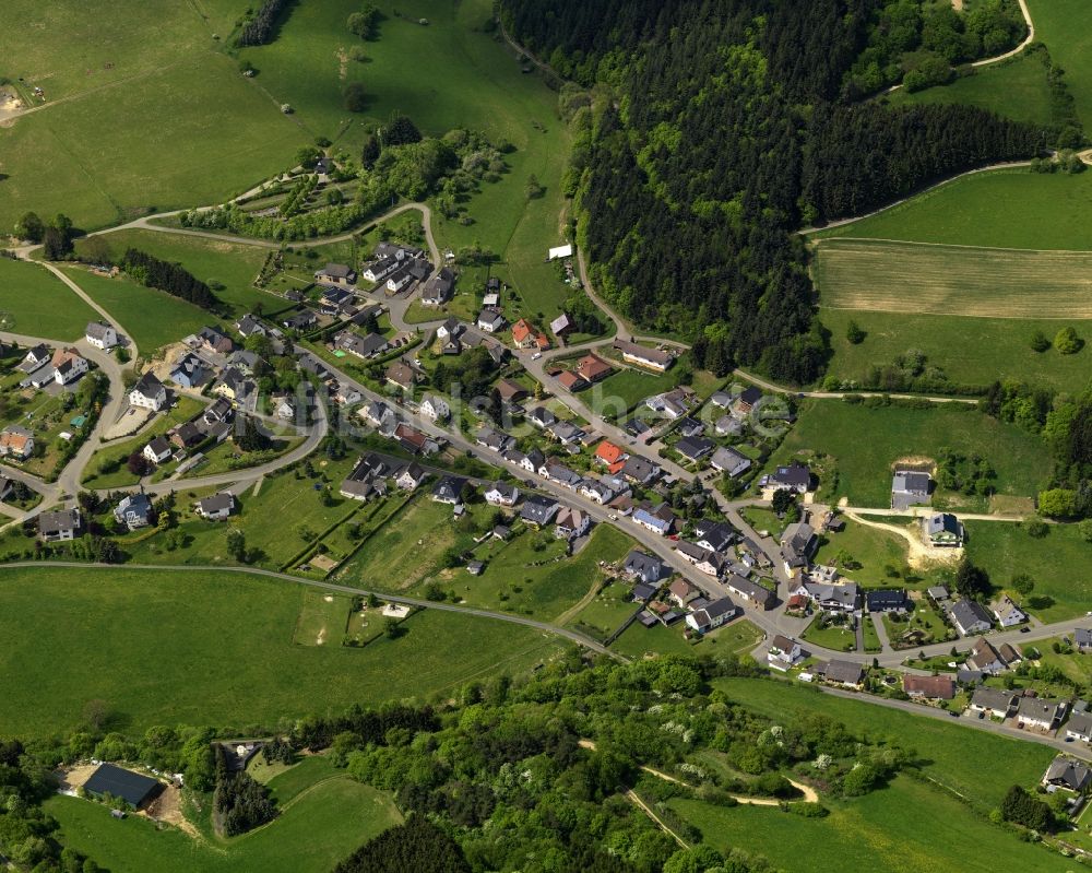 Wimbach aus der Vogelperspektive: Ortsteilansicht von Wimbach im Bundesland Rheinland-Pfalz