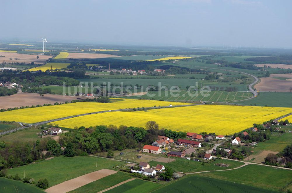 Luftbild MÜNCHEBERG - Ortsumfahrung der Bundesstrasse B 1 südlich von Müncheberg