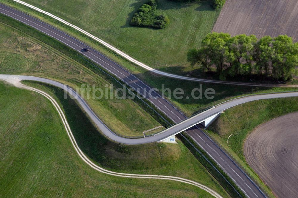 Luftaufnahme FÜRSTENWALDE - Ortsumfahrung der Bundesstrasse B 168 östlich von Fürstenwalde