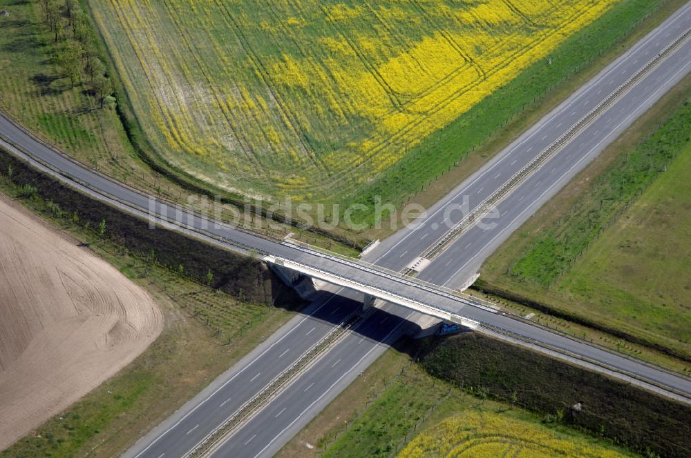 Luftbild ORANIENBURG - Ortsumfahrung Oranienburg B96 westlich von Oranienburg