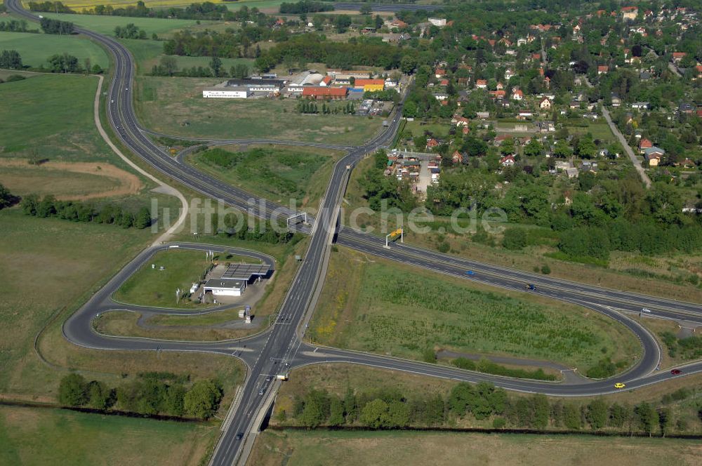 Luftaufnahme ORANIENBURG - Ortsumfahrung Oranienburg B96 westlich von Oranienburg