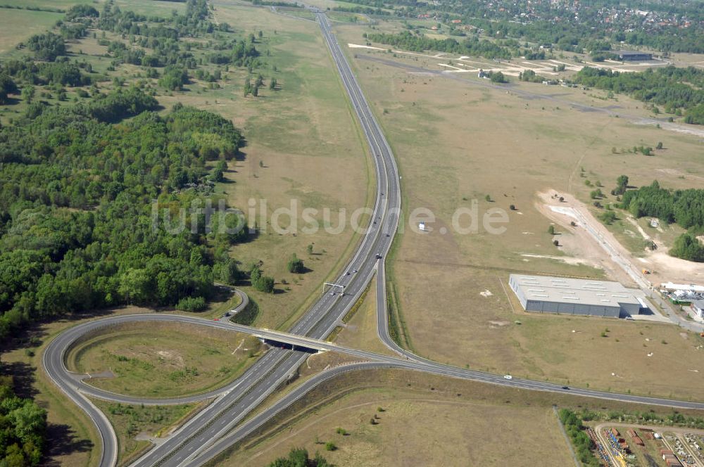 Luftaufnahme ORANIENBURG - Ortsumfahrung Oranienburg B96 westlich von Oranienburg