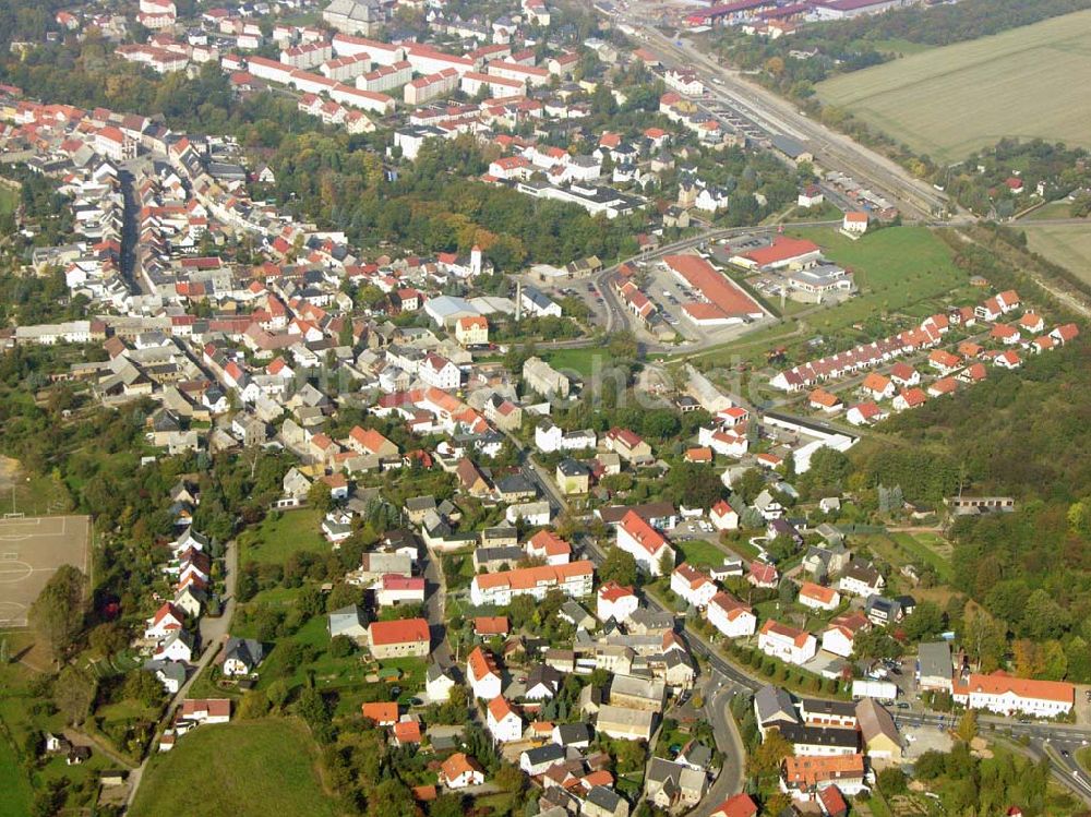 Luftbild Geithain - Ortszentrum Geithain