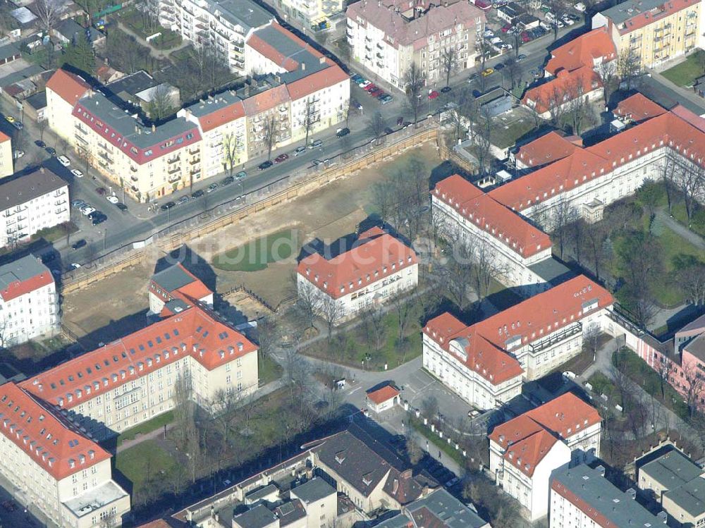 Luftbild Berlin Lichtenberg - Oskar-Ziethen-Krankenhaus