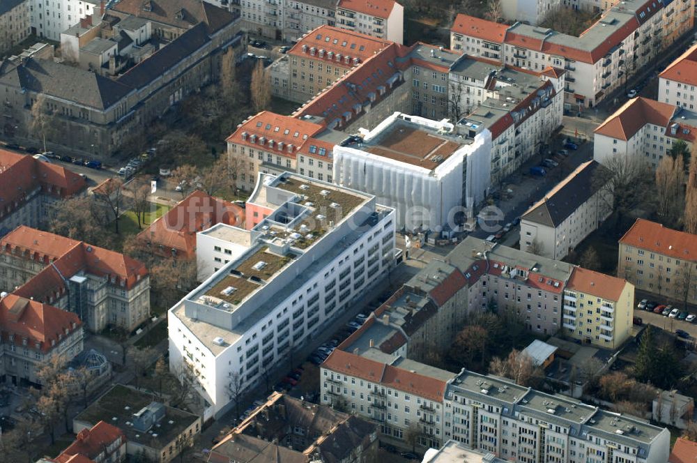 Berlin von oben - Oskar-Ziethen-Krankenhaus Lichtenberg / Sana Klinikum