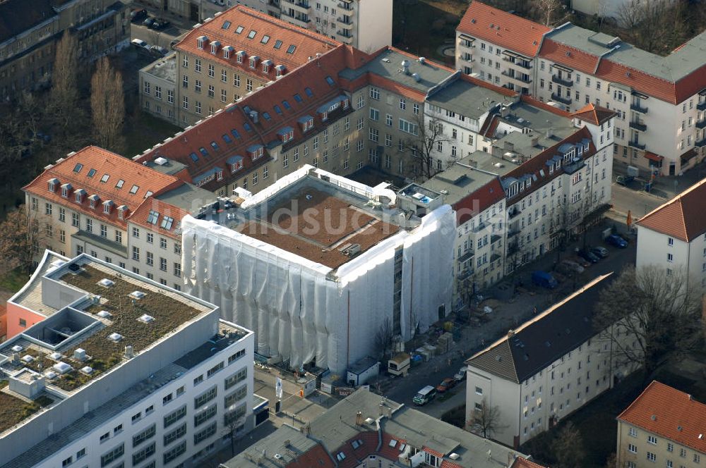 Berlin aus der Vogelperspektive: Oskar-Ziethen-Krankenhaus Lichtenberg / Sana Klinikum