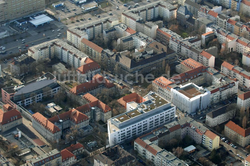 Luftbild Berlin - Oskar-Ziethen-Krankenhaus Lichtenberg / Sana Klinikum