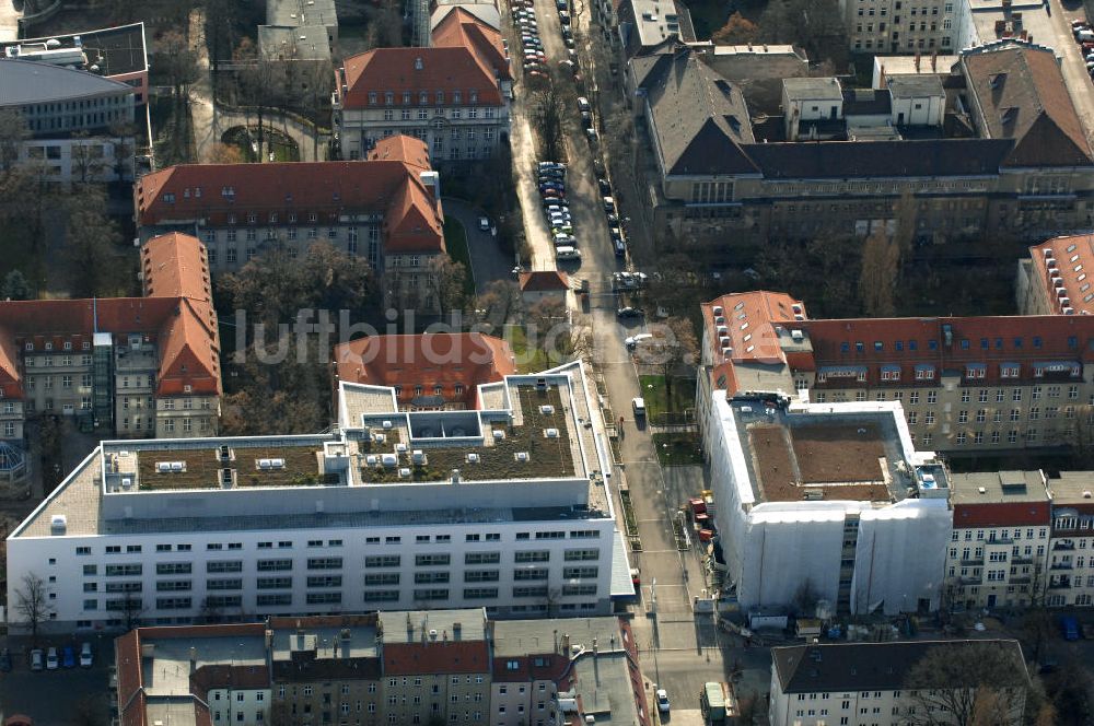 Berlin von oben - Oskar-Ziethen-Krankenhaus Lichtenberg / Sana Klinikum