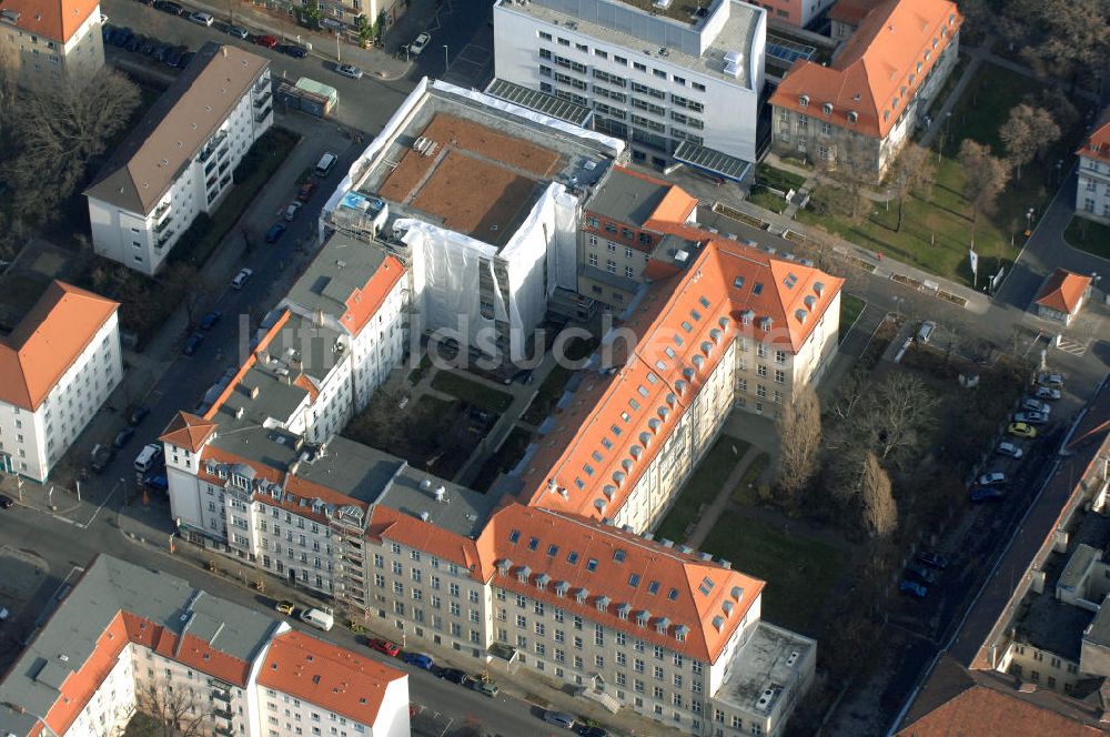 Luftaufnahme Berlin - Oskar-Ziethen-Krankenhaus Lichtenberg / Sana Klinikum