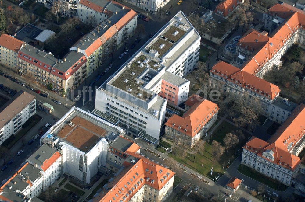 Berlin von oben - Oskar-Ziethen-Krankenhaus Lichtenberg / Sana Klinikum