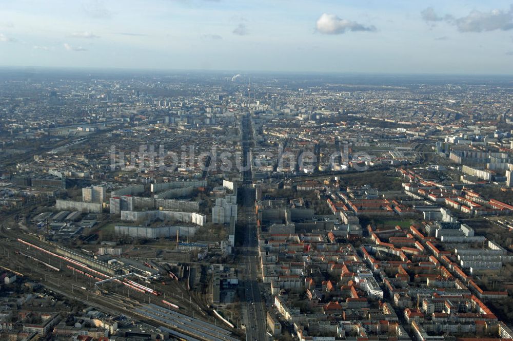 Luftaufnahme Berlin - Oskar-Ziethen-Krankenhaus Lichtenberg / Sana Klinikum