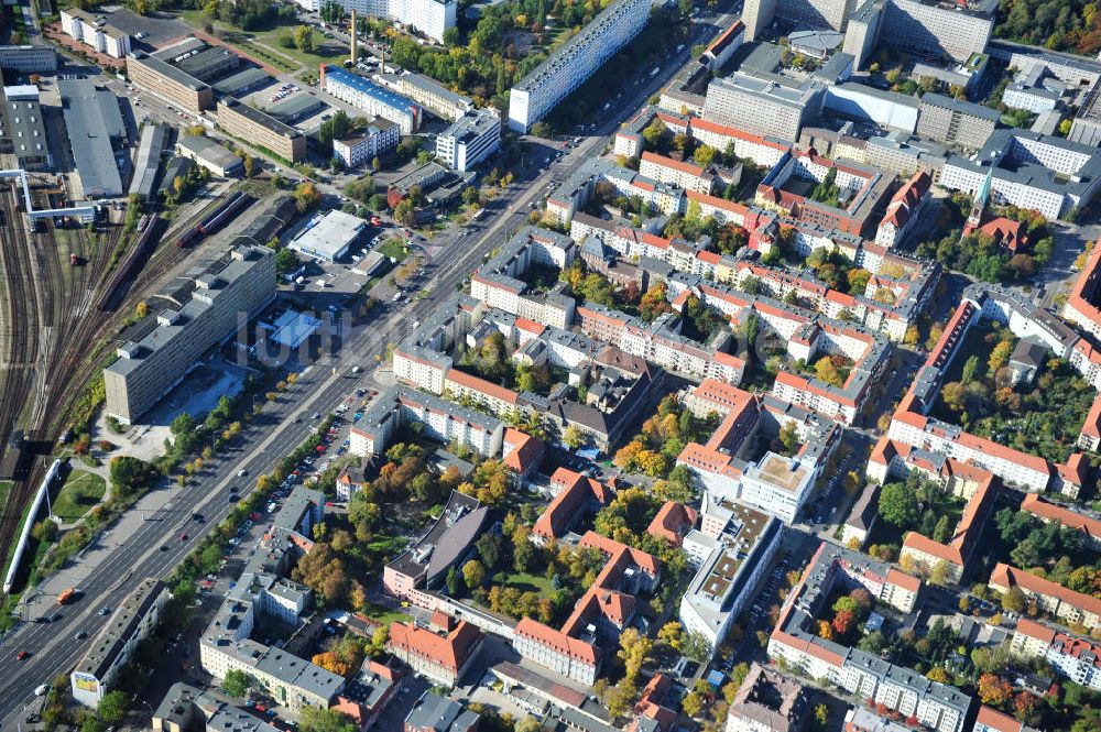 Berlin aus der Vogelperspektive: Oskar-Ziethen-Krankenhaus Lichtenberg / Sana Klinikum