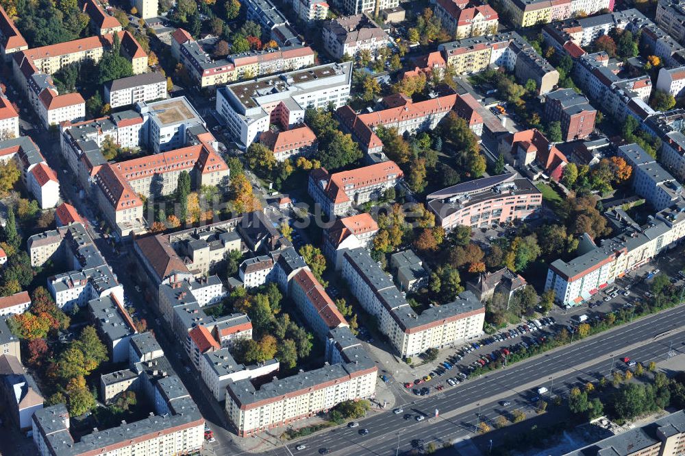 Luftbild Berlin - Oskar-Ziethen-Krankenhaus Lichtenberg / Sana Klinikum