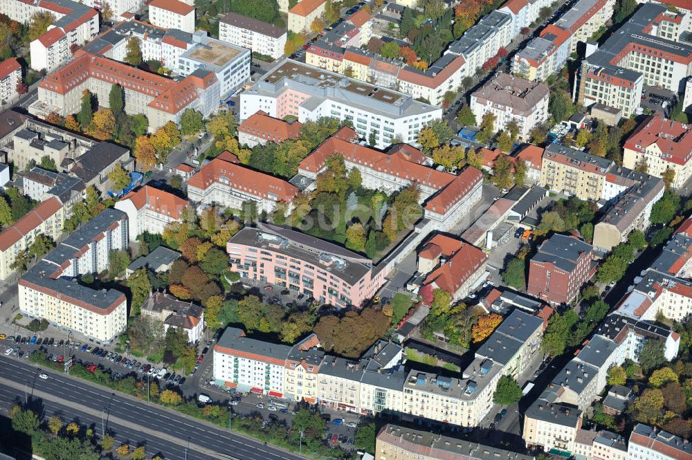 Berlin von oben - Oskar-Ziethen-Krankenhaus Lichtenberg / Sana Klinikum