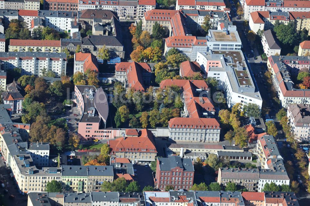 Luftaufnahme Berlin - Oskar-Ziethen-Krankenhaus Lichtenberg / Sana Klinikum