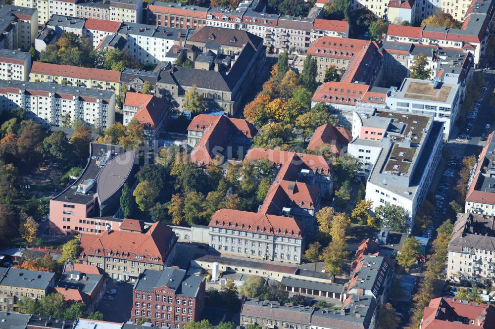 Berlin von oben - Oskar-Ziethen-Krankenhaus Lichtenberg / Sana Klinikum