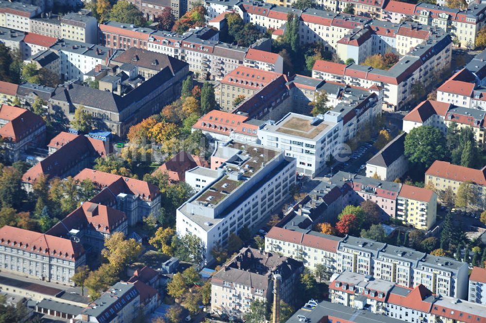 Berlin aus der Vogelperspektive: Oskar-Ziethen-Krankenhaus Lichtenberg / Sana Klinikum