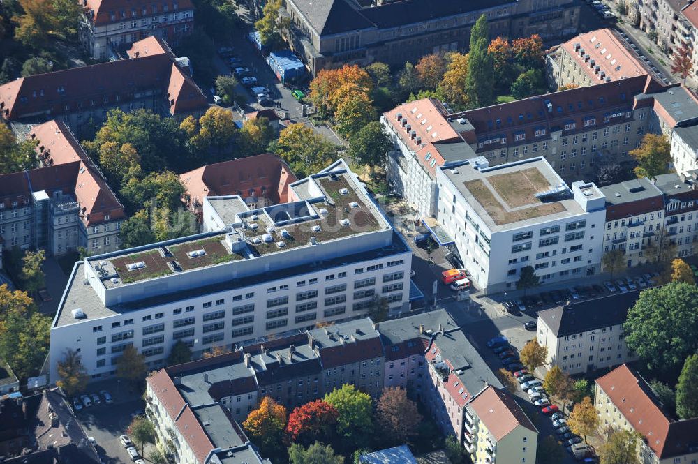 Berlin von oben - Oskar-Ziethen-Krankenhaus Lichtenberg / Sana Klinikum