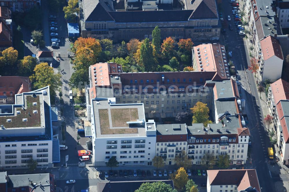 Luftbild Berlin - Oskar-Ziethen-Krankenhaus Lichtenberg / Sana Klinikum