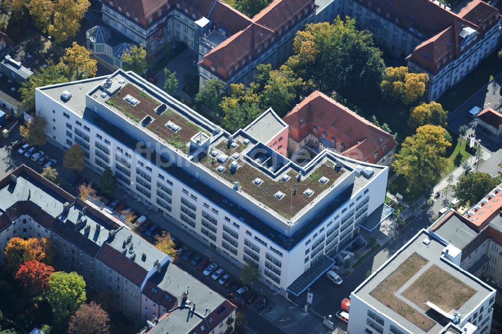 Luftaufnahme Berlin - Oskar-Ziethen-Krankenhaus Lichtenberg / Sana Klinikum