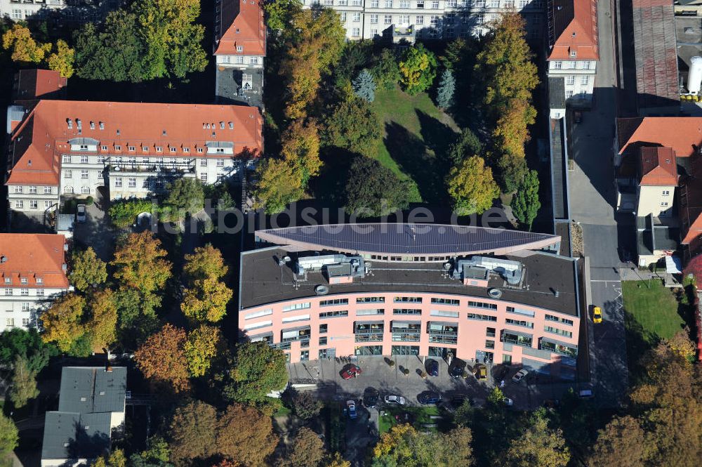 Luftaufnahme Berlin - Oskar-Ziethen-Krankenhaus Lichtenberg / Sana Klinikum