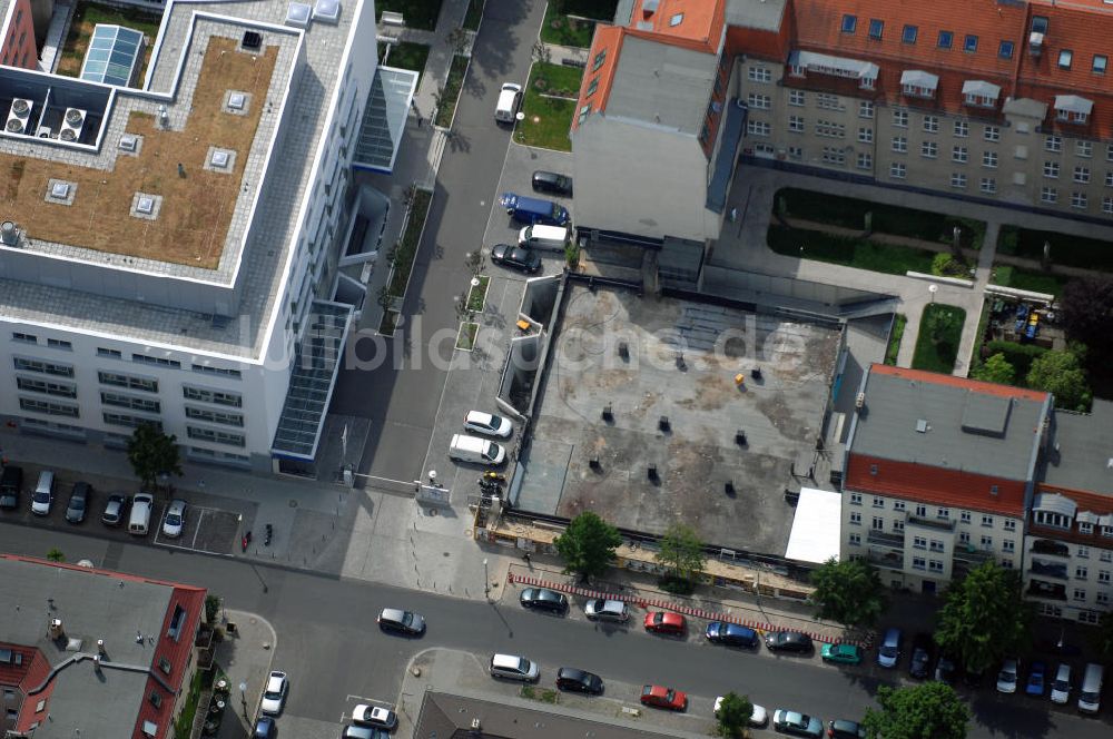 Luftbild Berlin - Oskar-Ziethen-Krankenhaus Lichtenberg / Sana Klinikum