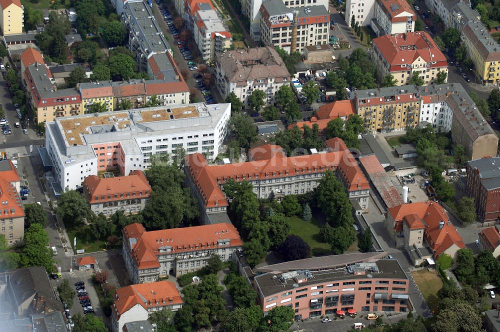 Berlin von oben - Oskar-Ziethen-Krankenhaus Lichtenberg / Sana Klinikum