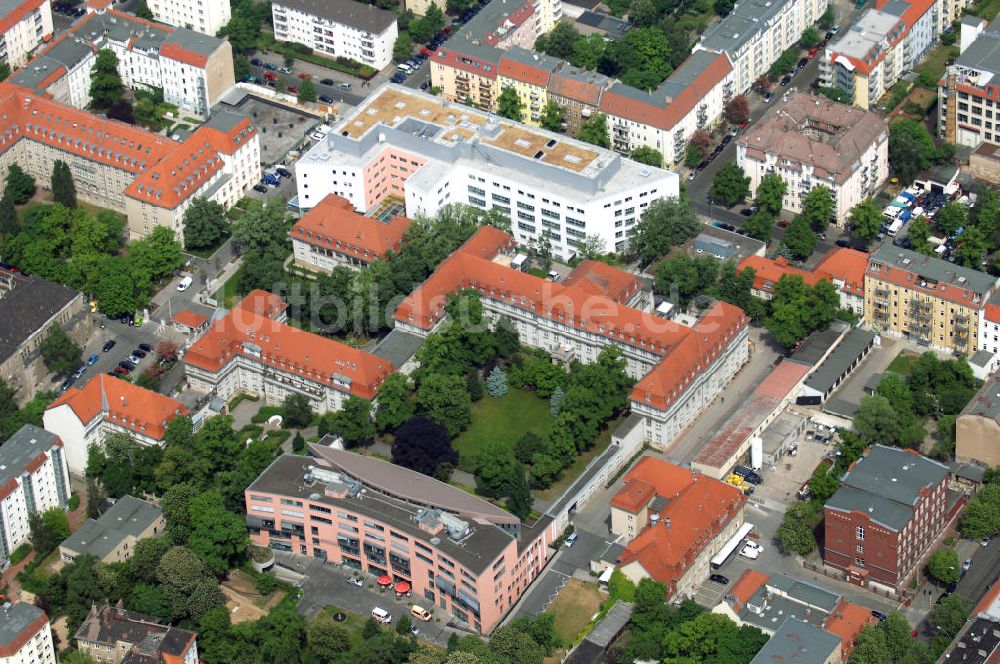 Berlin von oben - Oskar-Ziethen-Krankenhaus Lichtenberg / Sana Klinikum