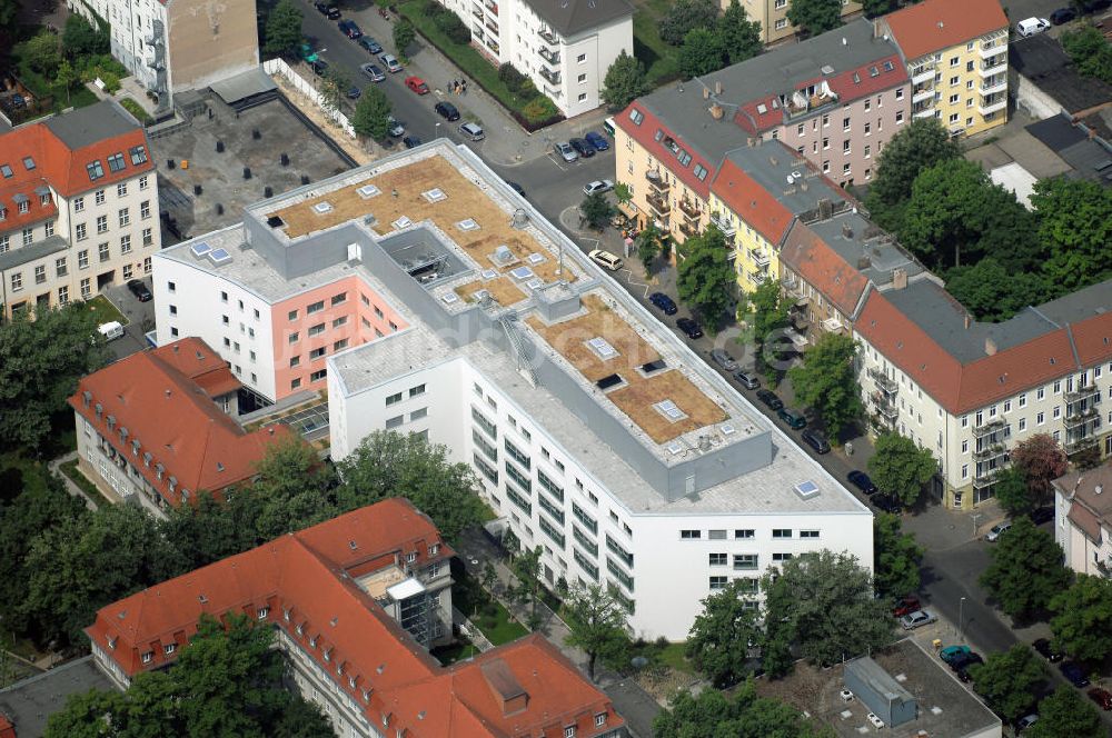 Luftbild Berlin - Oskar-Ziethen-Krankenhaus Lichtenberg / Sana Klinikum