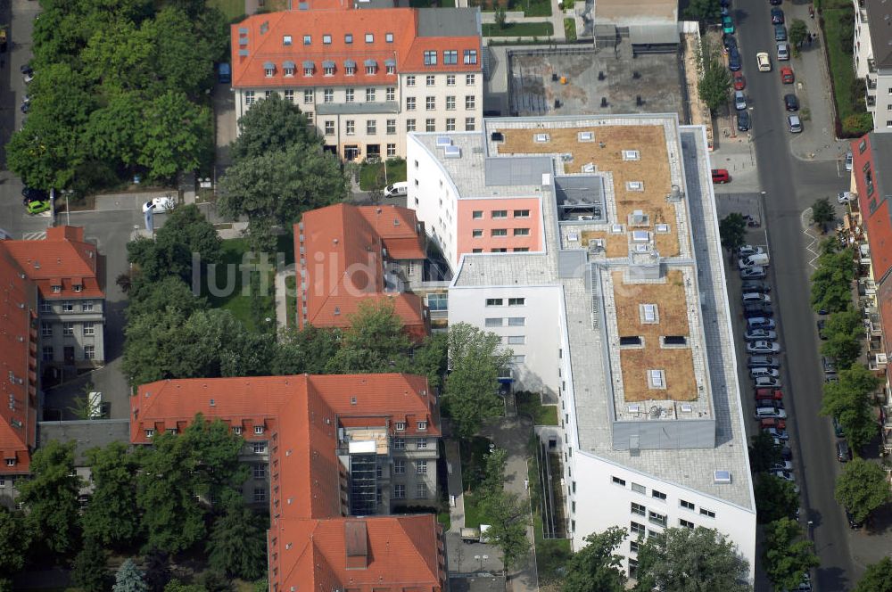 Berlin von oben - Oskar-Ziethen-Krankenhaus Lichtenberg / Sana Klinikum