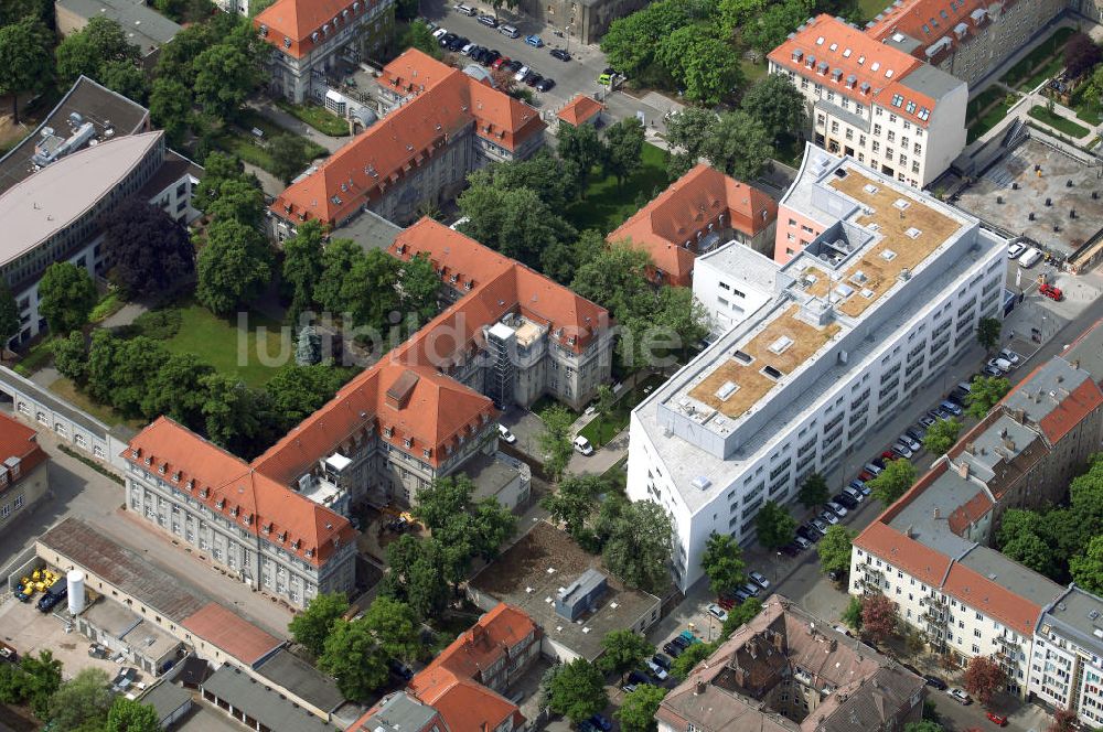 Luftaufnahme Berlin - Oskar-Ziethen-Krankenhaus Lichtenberg / Sana Klinikum