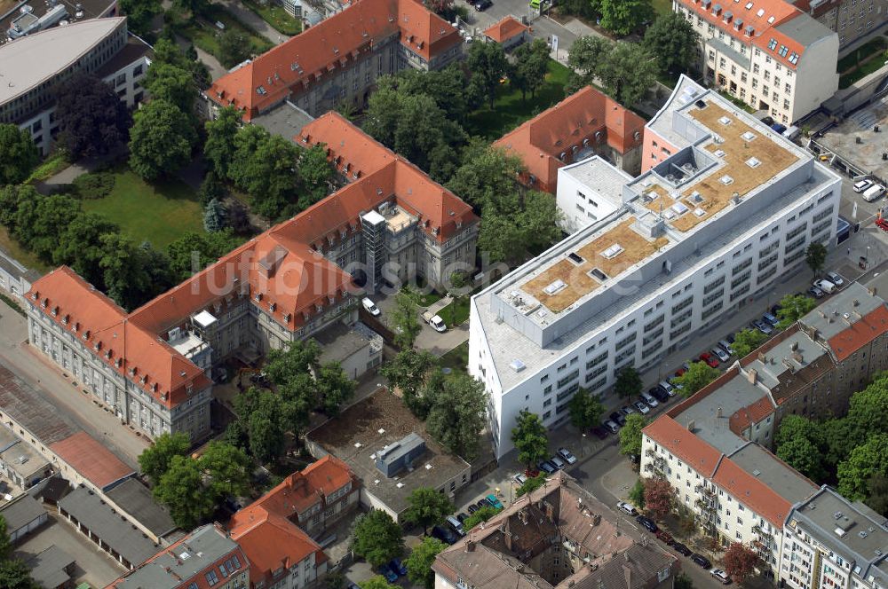 Berlin von oben - Oskar-Ziethen-Krankenhaus Lichtenberg / Sana Klinikum