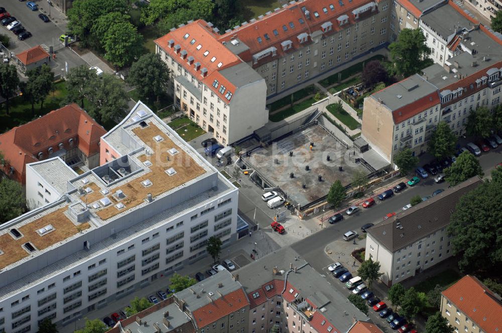 Berlin aus der Vogelperspektive: Oskar-Ziethen-Krankenhaus Lichtenberg / Sana Klinikum