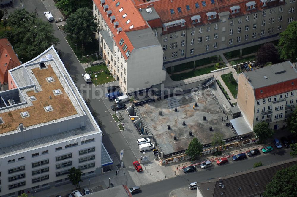 Luftbild Berlin - Oskar-Ziethen-Krankenhaus Lichtenberg / Sana Klinikum