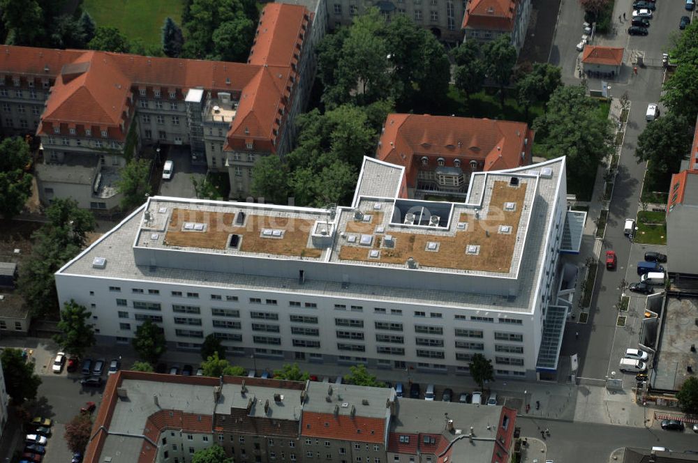 Luftaufnahme Berlin - Oskar-Ziethen-Krankenhaus Lichtenberg / Sana Klinikum