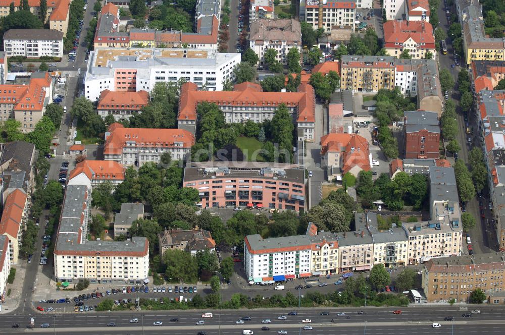 Berlin aus der Vogelperspektive: Oskar-Ziethen-Krankenhaus Lichtenberg / Sana Klinikum