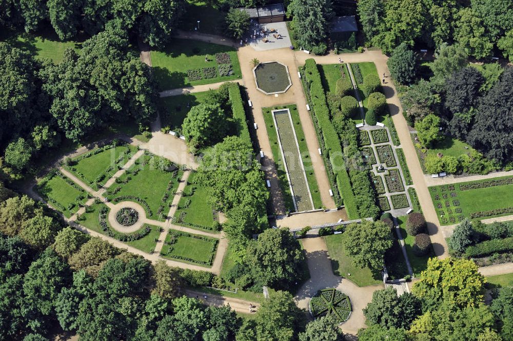 Forst von oben - Ostdeutscher Rosengarten Forst