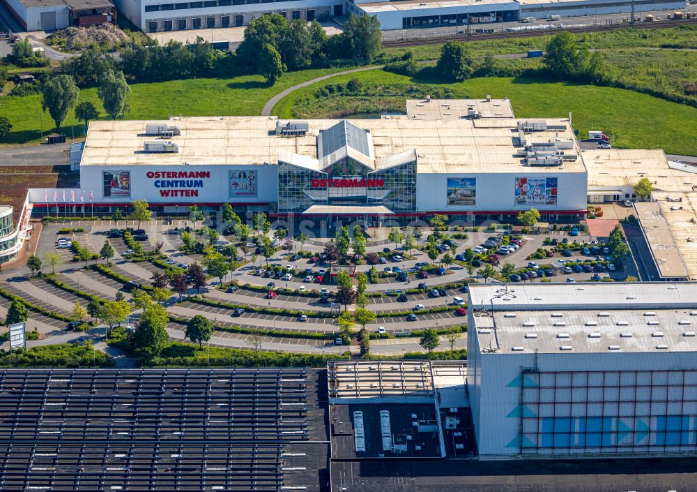 Witten aus der Vogelperspektive: OSTERMANN Einrichtungs-Centrum in Witten im Bundesland Nordrhein-Westfalen