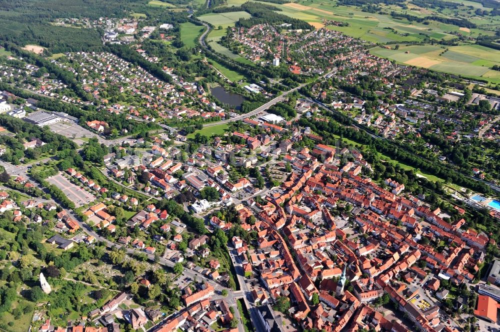 Luftbild Osterode am Harz - Osterode am Harz im Bundesland Niedersachsen