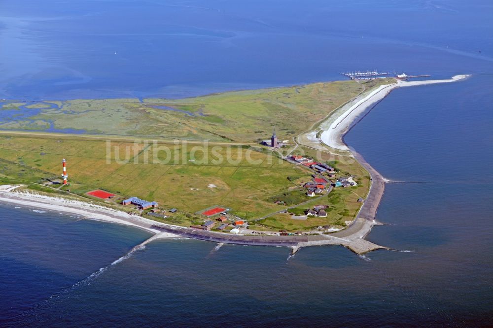 Luftbild Wangerooge - Ostfriesische Insel Wangerooge im Bundesland Niedersachsen