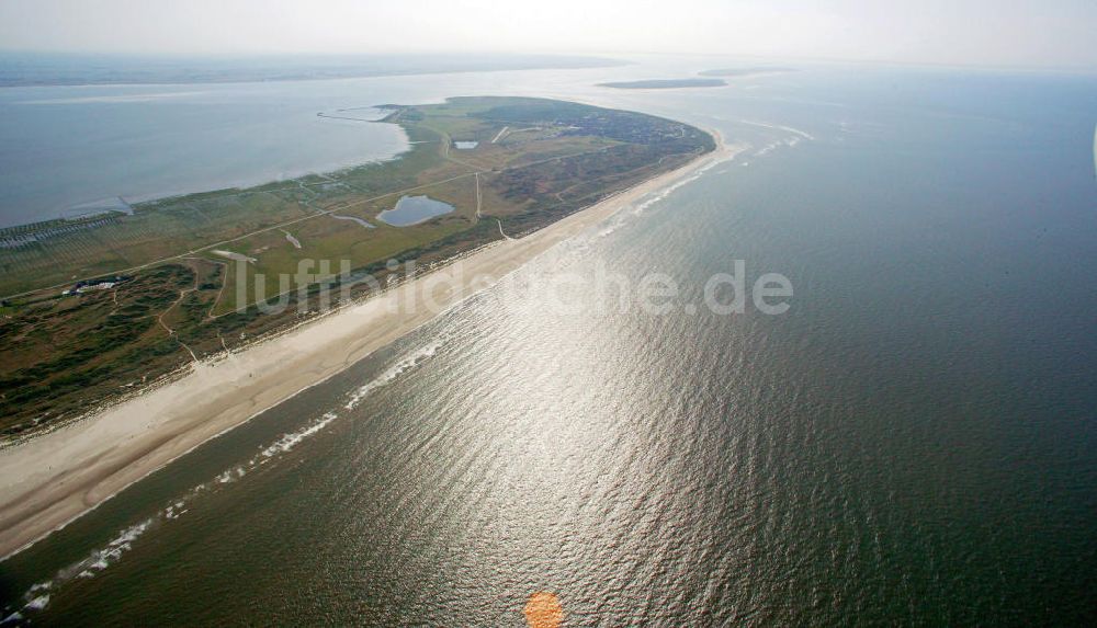 Luftbild Langeoog - Ostfriesische Inseln Langeoog