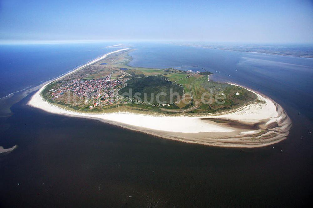 Luftaufnahme Langeoog - Ostfriesische Inseln Langeoog