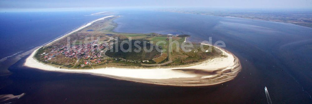 Langeoog von oben - Ostfriesische Inseln Langeoog