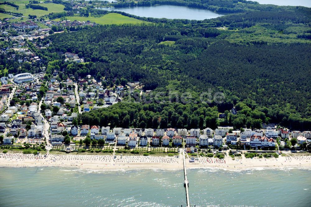 Bansin aus der Vogelperspektive: Ostseebad Bansin in Mecklenburg-Vorpommern