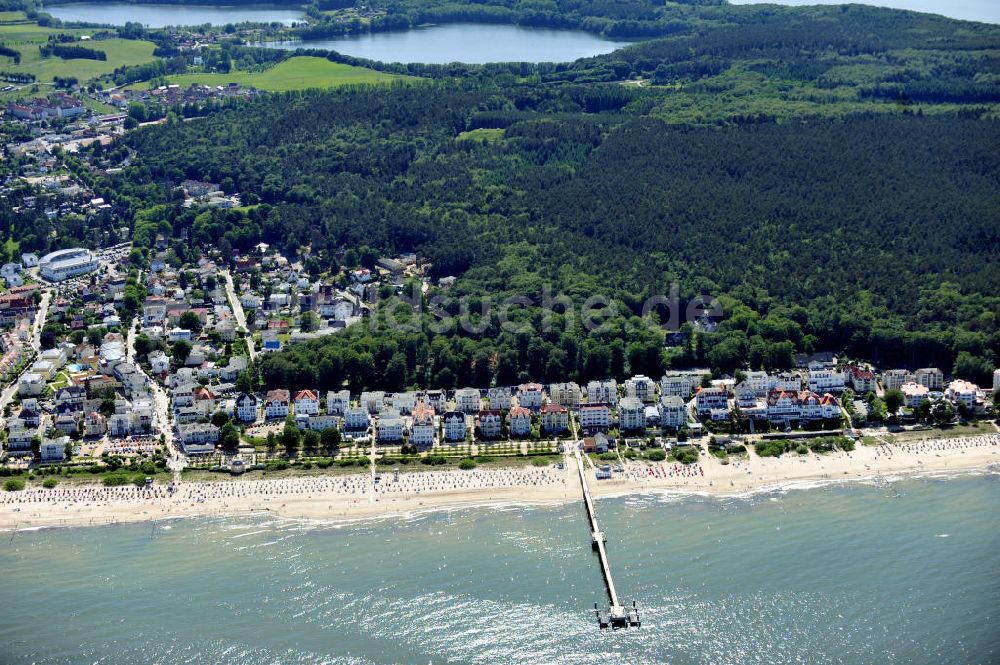 Luftbild Bansin - Ostseebad Bansin in Mecklenburg-Vorpommern