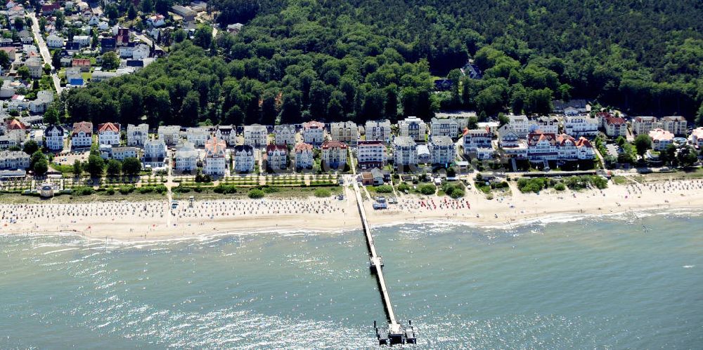 Luftaufnahme Bansin - Ostseebad Bansin in Mecklenburg-Vorpommern